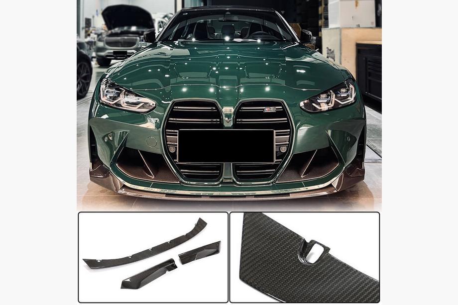 BMW 3 Series G20/G21 2018- Lame Avant V9 pour G80 Carbone Photo 1