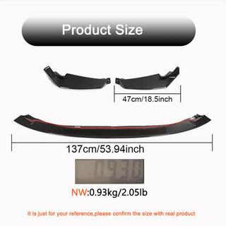 Lame avant V2 pour G82/G83, carbone BMW 4 Series G22/23/26 2020- photo 4