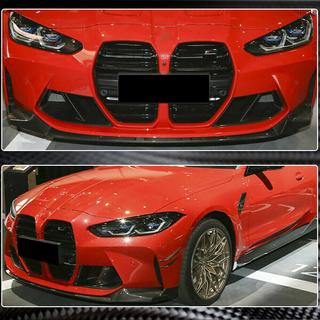 Lame avant Lip V3 (pour G82/G83, Carbone) BMW 4 Series G22/23/26 2020- photo 4