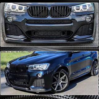 Lame de pare-chocs avant (pour M-Sport 2014-2018, Carbone) photo 3