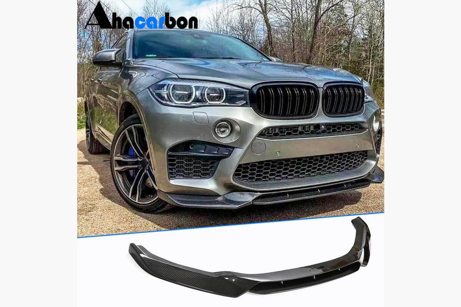 BMW X5 F15 2013-2018 Lame avant Lip V1 pour F85, carbone Photo 1
