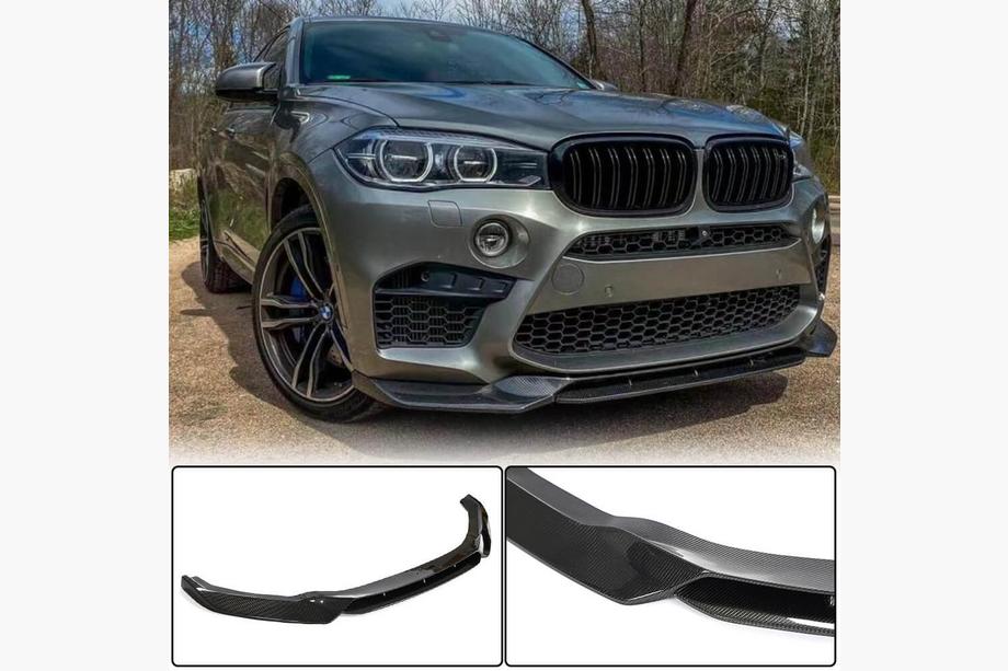 BMW X5 F15 2013-2018 Lame avant Lip V1 pour F85, carbone Photo 2