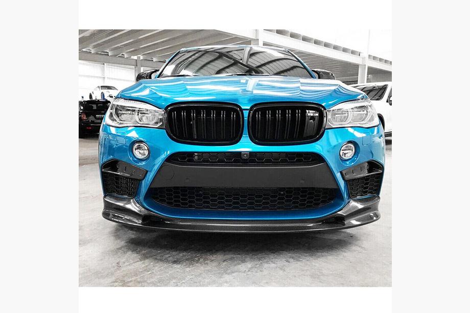 BMW X5 F15 2013-2018 Lame Avant Lip V2 pour F85, Carbone Photo 6
