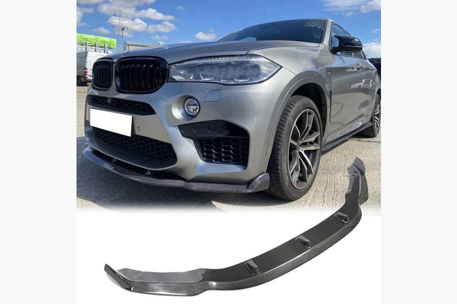 BMW X5 F15 2013-2018 Lame avant Lip V3 pour F85, carbone Image