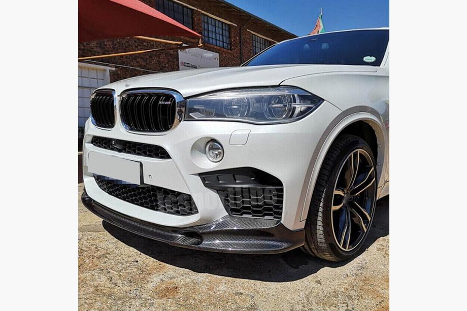 BMW X6 F16 2014-2019 Lame avant Lip V2 pour F86, carbone Image