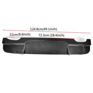 Diffuseur Arriere V3 pour E87 M-Sport, Carbone photo 2