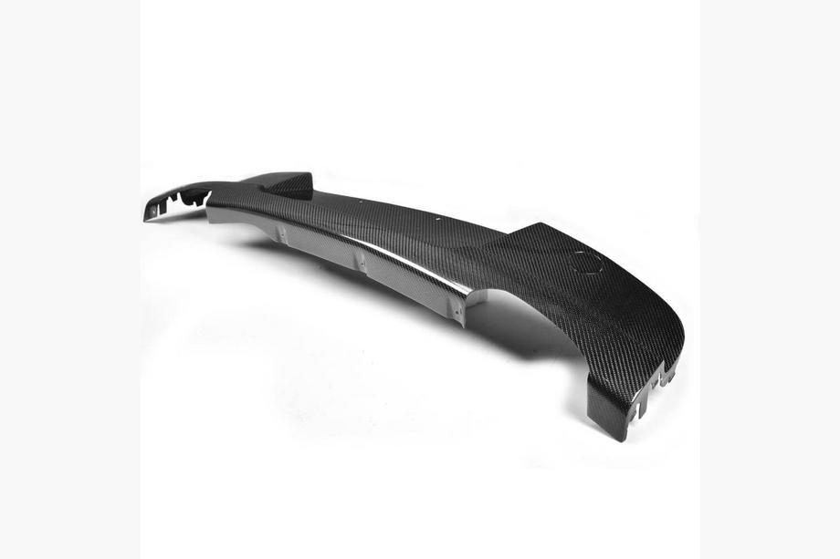 BMW 1 Series E81/E82/E87/E88 2004-2011 Diffuseur Arriere V3 pour E87 M-Sport, Carbone Image