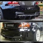 BMW 1 Series E81/E82/E87/E88 2004-2011 Diffuseur de pare-chocs arrière FRP (pour 1M E82) photo 5