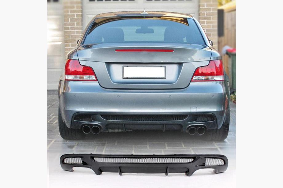 BMW 1 Series E81/E82/E87/E88 2004-2011 Diffuseur Arrière V1 pour E82/E88 M-Sport, Carbone Photo 15