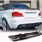 BMW 1 Series E81/E82/E87/E88 2004-2011 Diffuseur de Pare-chocs Arrière V2 (pour E82/E88 M-Sport, Carbone) photo 2