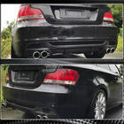 BMW 1 Series E81/E82/E87/E88 2004-2011 Diffuseur de Pare-chocs Arrière V2 (pour E82/E88 M-Sport, Carbone) photo 11