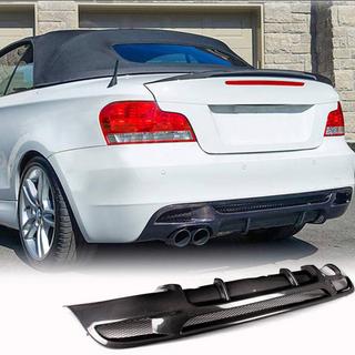 Diffuseur de Pare-chocs Arrière V2 (pour E82/E88 M-Sport, Carbone) photo 2