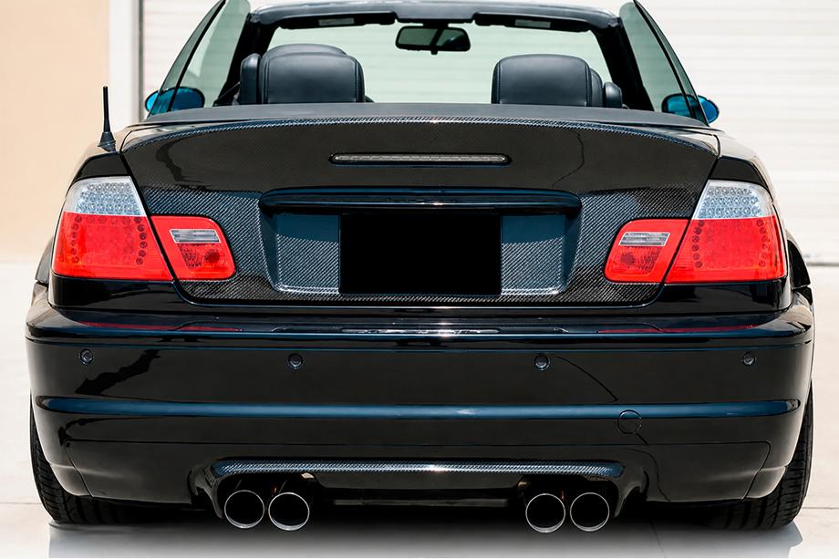 BMW 3 Series E46 1998-2006 Diffuseur Arriere V2 (pour M3, Carbone) Image