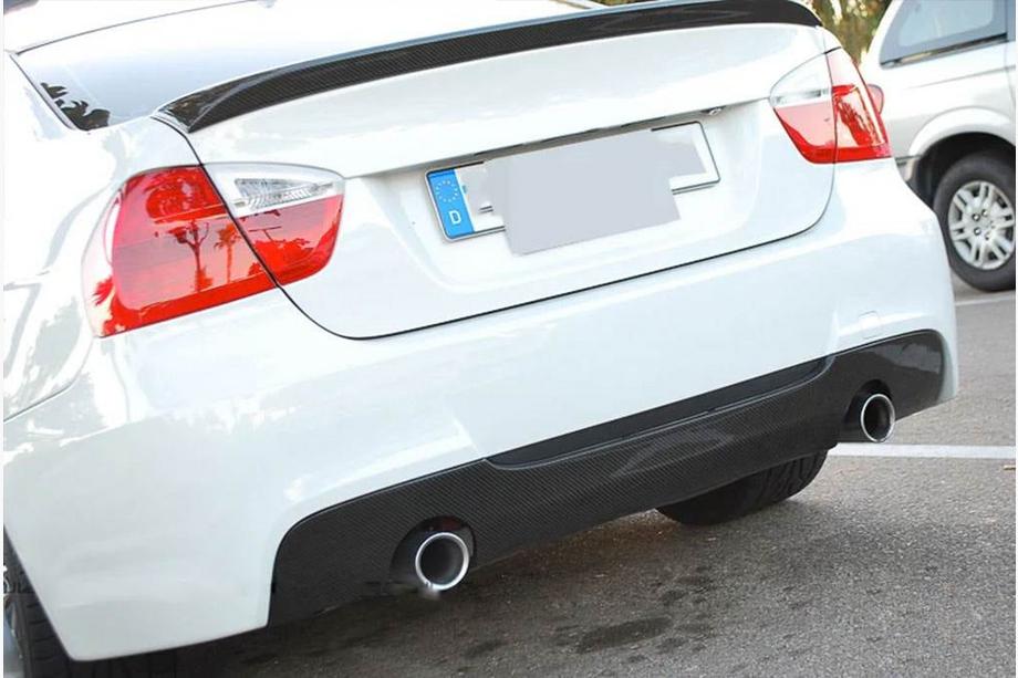 BMW 3 Series E90/E91 2005-2011 Diffuseur Arriere V3 pour E90 M-Sport, Carbone Photo 4