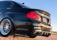 BMW 3 Series E90/E91 2005-2011 Diffuseur de Pare-chocs Arrière FRP V4 (pour E90 M Sport) photo 3