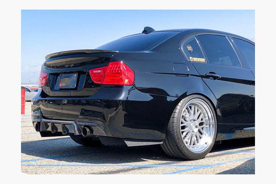 BMW 3 Series E90/E91 2005-2011 Diffuseur de Pare-chocs Arrière FRP V5 (pour E90 M Sport) Photo 5