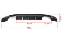 BMW 3 Series E92/E93 2006–2013 Diffuseur de Pare-Chocs Arrière V1 (pour M-Sport, Carbone) photo 5