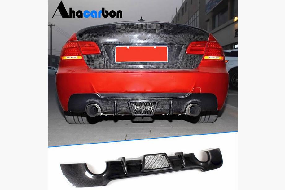 BMW 3 Series E92/E93 2006–2013 Diffuseur Arrière Carbone V3 (pour M Sport) Image