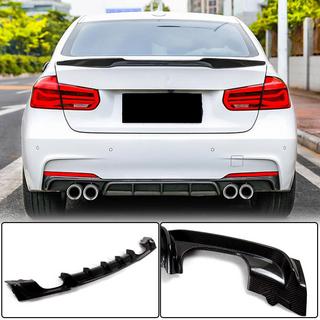 Diffuseur de Pare-Chocs Arrière V4 (pour F30 M-Sport, Carbone) photo 2