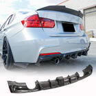 BMW 3 Series F30/F31 2012-2019 Diffuseur Arriere V2 pour F30 M-Sport, Carbone photo 1