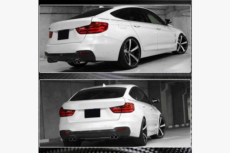 BMW 3 Series F34 2013–2020 Diffuseur Arriere V3 (pour F34 M-Sport, Carbone) Photo 4