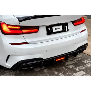Diffuseur de Pare-Chocs Arrière V6 (pour M-Sport 2018-2022, Carbone) BMW 3 Series G20/G21 2018- photo 1