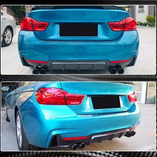 Diffuseur de Pare-Chocs Arrière V1 (pour M-Sport, Carbone) BMW 4 Series F32/F33/F36 2012-2020 photo 4