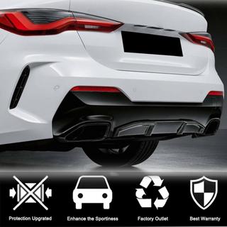 Diffuseur de Pare-chocs Arrière V1 (pour G22/G23 M-Sport, Carbone) BMW 4 Series G22/23/26 2020- photo 3