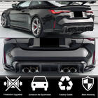 BMW 4 Series G22/23/26 2020- Diffuseur de Pare-chocs Arrière V5 (pour G82/G83, Carbone) photo 2