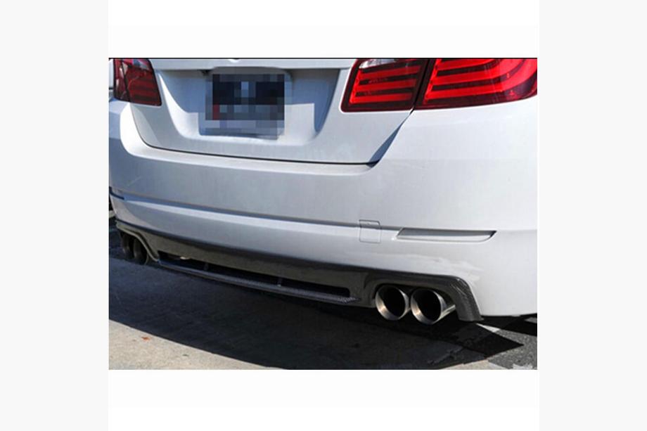 BMW 5 Series F10/F11 2010–2016 Diffuseur Arriere V4 pour F10 M-Sport, Carbone Photo 3