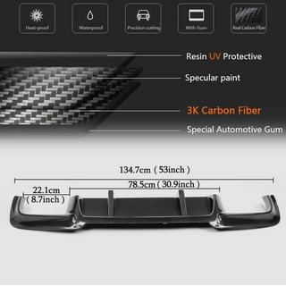 Diffuseur Arrière V1 pour F10 M5, Carbone photo 3