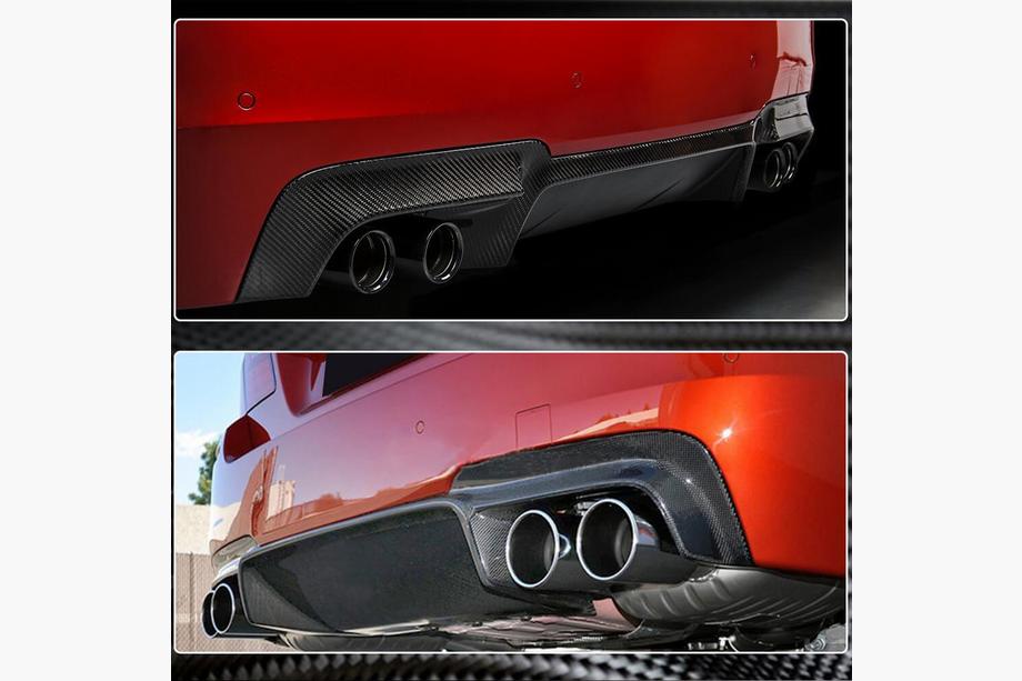 BMW 5 Series F10/F11 2010–2016 Diffuseur Arrière V2 pour F10 M5, Carbone Photo 3