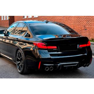 Diffuseur de pare-chocs arrière V1 (pour M5 F90, Carbone) BMW Série 5 G30/G31 2017–2023 photo 1