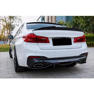 Diffuseur de pare-chocs arrière V4 (pour M-Sport/M5 F90, Carbone) BMW Série 5 G30/G31 2017–2023 photo 2
