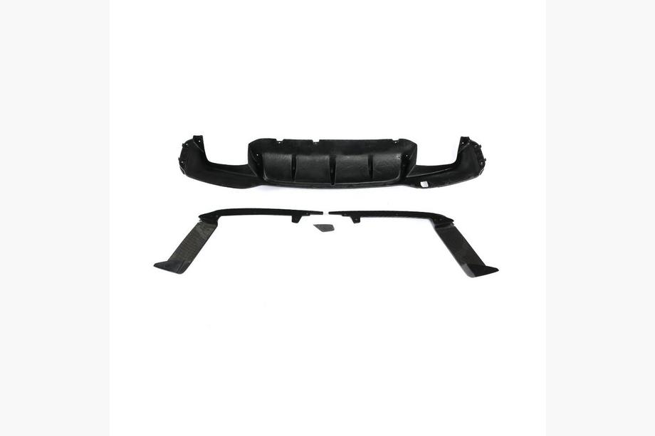 BMW Série 5 G30/G31 2017–2023 Diffuseur de pare-chocs arrière V5 (pour M-Sport/M5 F90, carbone) Photo 4