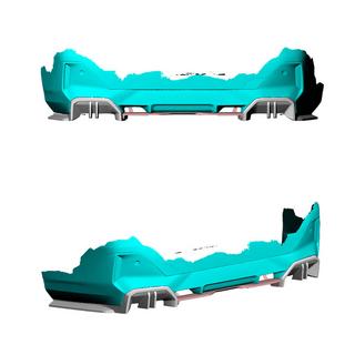 Diffuseur de Pare-chocs Arrière (pour M-Sport, Carbone) photo 2