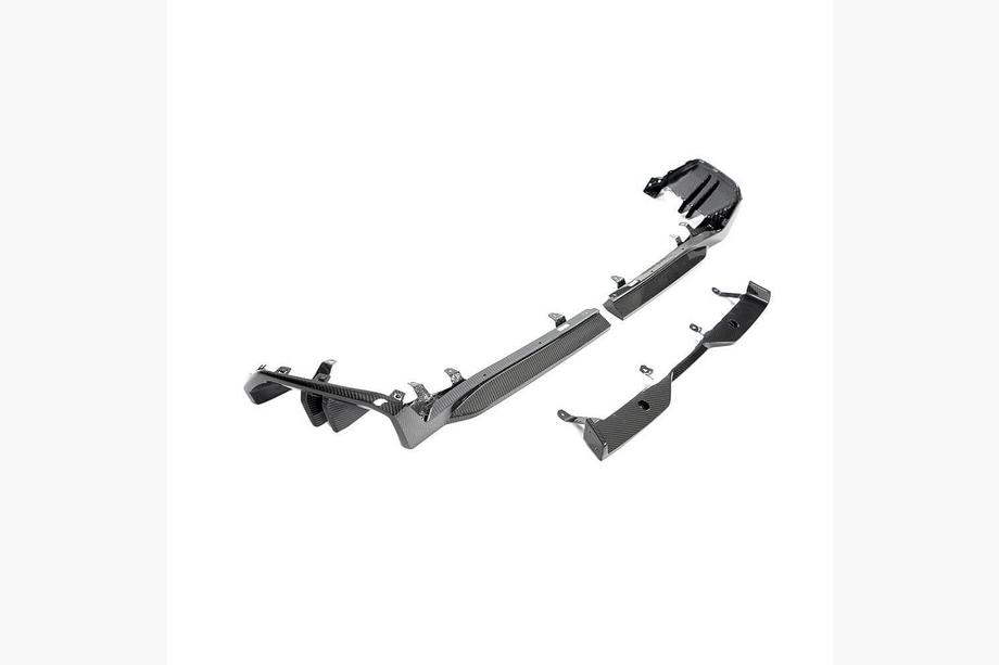BMW 5/i5 Series G60/G60E/G61 2023- Diffuseur de Pare-chocs Arrière (pour M-Sport, Carbone) Photo 4