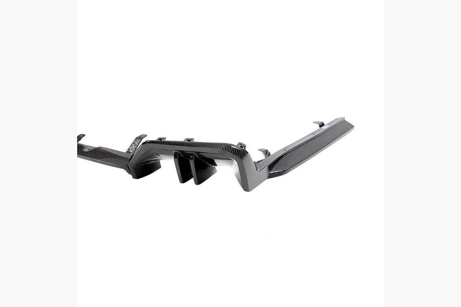 BMW 5/i5 Series G60/G60E/G61 2023- Diffuseur de Pare-chocs Arrière (pour M-Sport, Carbone) Photo 7
