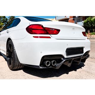 Diffuseur de pare-chocs arrière V1 (pour M6, Carbone) BMW 6 Series F12/F13/F06 2011-2018 photo 1