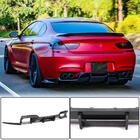 BMW 6 Series F12/F13/F06 2011-2018 Diffuseur de Pare-Chocs Arrière V3 (pour M6, Carbone) photo 1