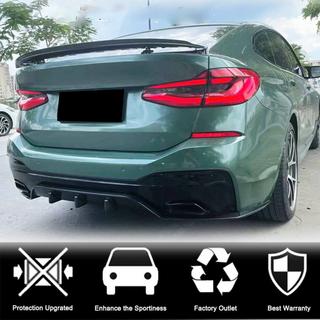 Diffuseur de Pare-chocs Arrière V2 (pour M-Sport 2017-2020, Carbone) BMW 6 Series G32 2017- photo 3