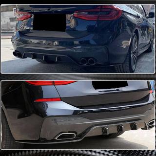 Diffuseur de Pare-chocs Arrière V2 (pour M-Sport 2017-2020, Carbone) BMW 6 Series G32 2017- photo 4