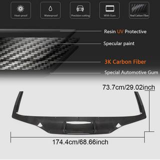 Diffuseur de Pare-Chocs Arrière Carbone (pour M-Sport 2019-2022, Carbone) BMW 7 Series G11/G12 2015-2022 photo 4