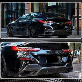 Diffuseur de Pare-Chocs Arrière V2 (pour G16 M-Sport, Carbone) BMW 8 Series G14/G15/G16 2018- photo 4