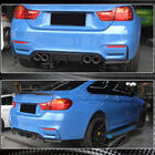 BMW 3 Series F30/F31 2012-2019 Diffuseur de Pare-chocs Arriere V4 (pour F80, Carbone) photo 5
