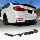 BMW 3 Series F30/F31 2012-2019 Diffuseur de Pare-chocs Arriere V4 (pour F80, Carbone) photo 9