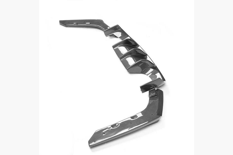 BMW 3 Series F30/F31 2012-2019 Diffuseur de Pare-chocs Arriere V4 (pour F80, Carbone) Photo 2