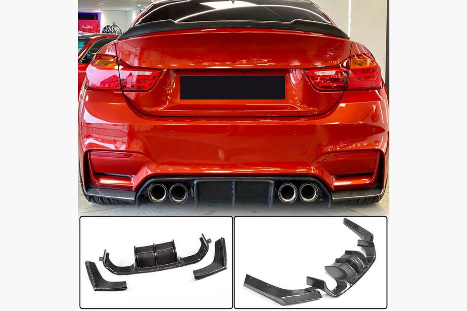 BMW 3 Series F30/F31 2012-2019 Diffuseur Arrière V5 (pour F80, Carbone) Photo 3