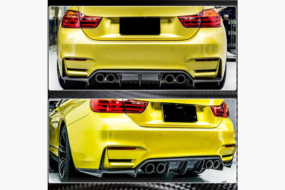 BMW 3 Series F30/F31 2012-2019 Diffuseur Arrière V5 (pour F80, Carbone) Photo 6