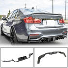 BMW 3 Series F30/F31 2012-2019 Diffuseur de Pare-chocs Arrière V13 (pour F80, Carbone) photo 1